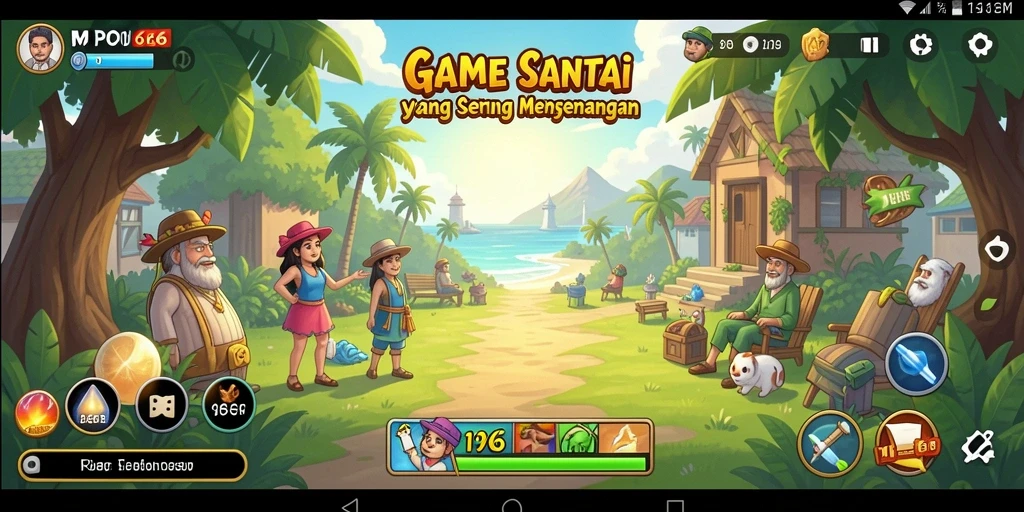 Tampilan gameplay santai dan menarik dari MPO666.