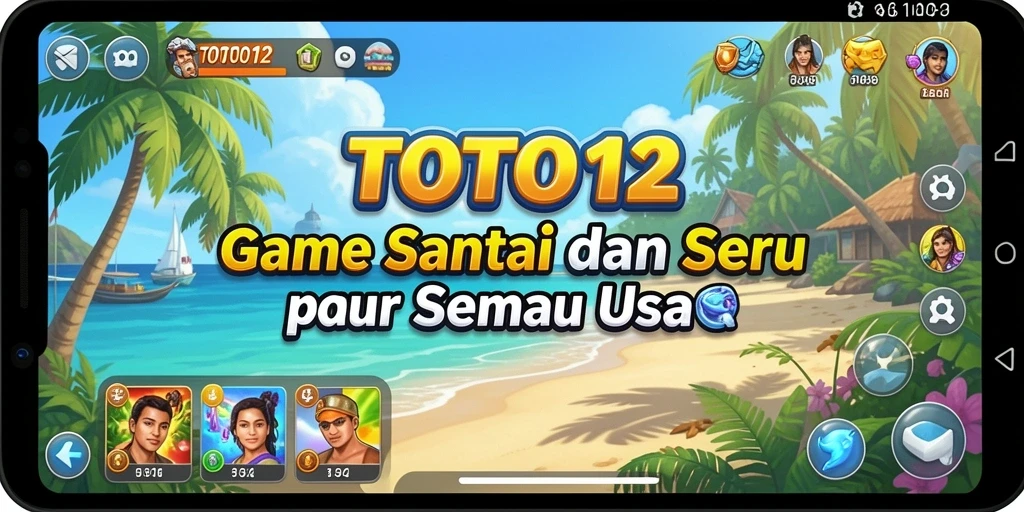 Tampilan seru dari gameplay TOTO12 yang menyenangkan.